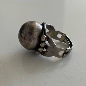 Fred Harvey era Ball Ring Sterling Silver
